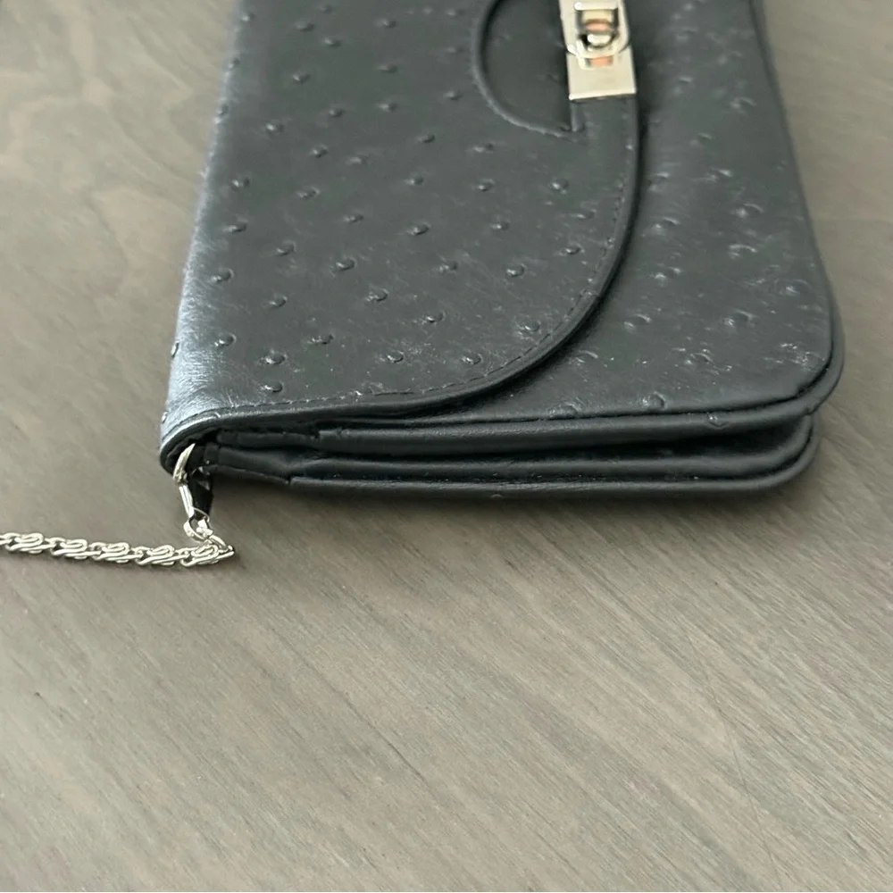 BIJOUX TERNER Black Clutch Bag